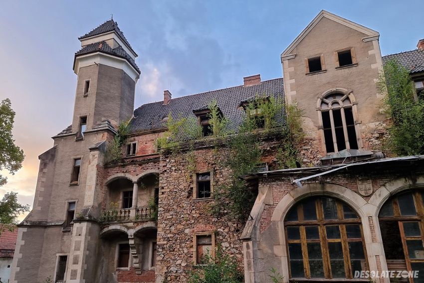 Schloss stockel kauffung, wojcieszów górny