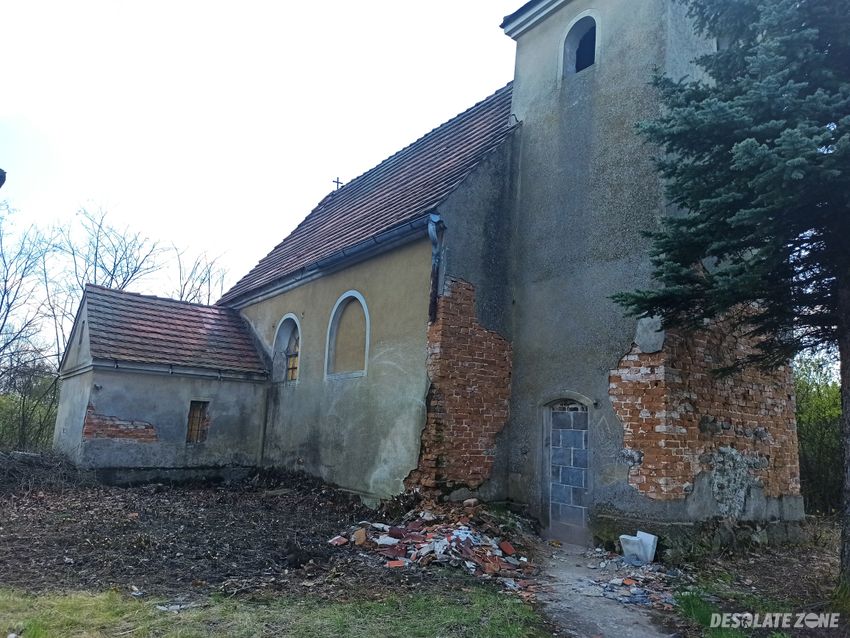 Kościół pw. św. heleny, wróblin głogowski