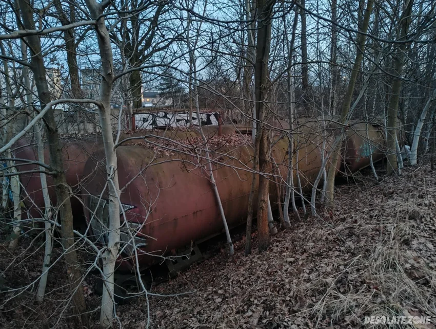 Magazyn i zbiorniki na olej opałowy