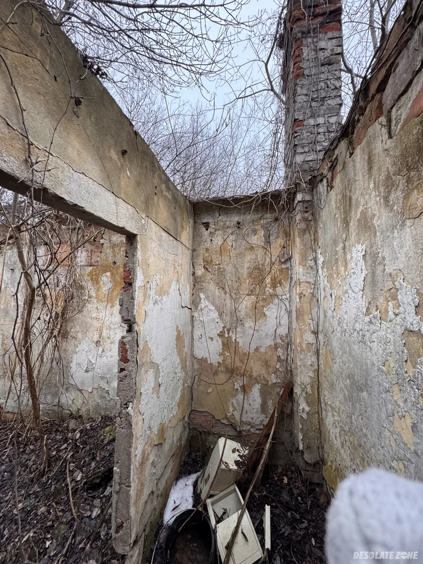 Opuszczona stacja kolejowa