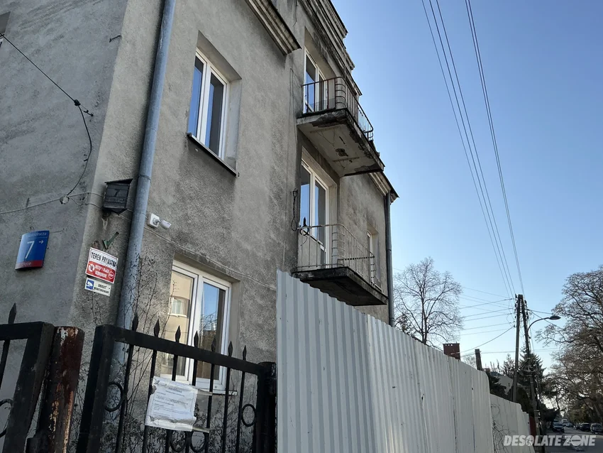 Opuszczony budynek mieszkalny