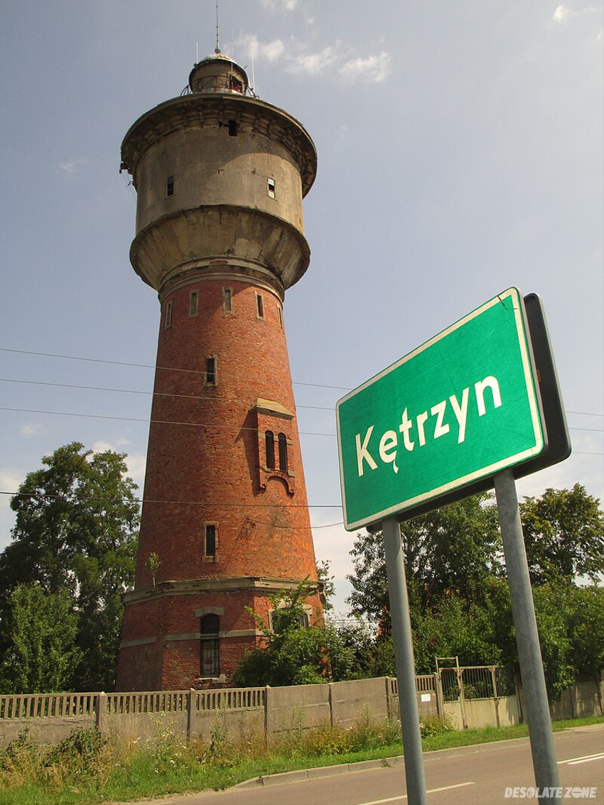 Zabytkowa wieża ciśnien