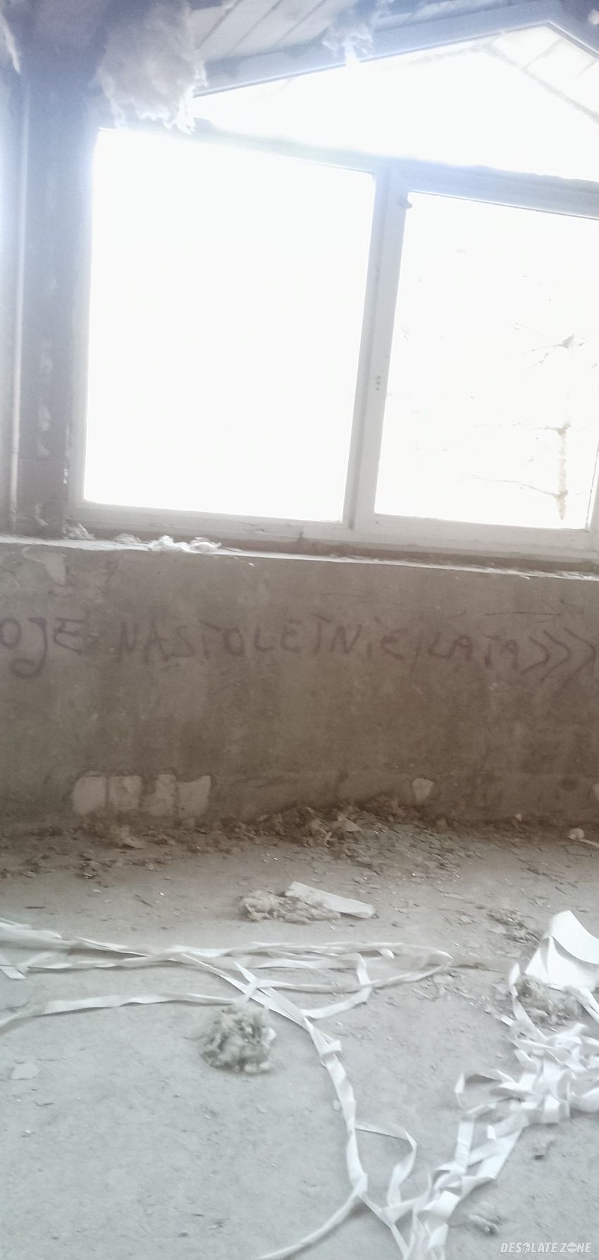 Opuszczony dom opieki seniora