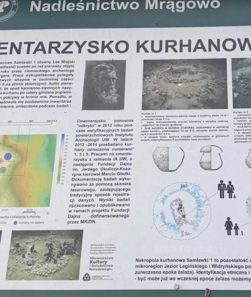 Starożytny cmentarz kurhanowy - zdjęcie 1/3