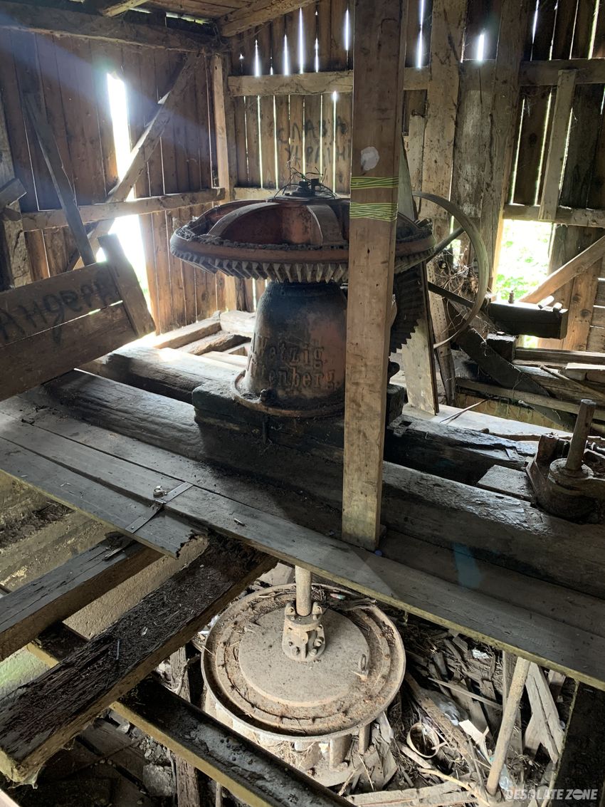 Młyn na rzece wilga w garwolinie