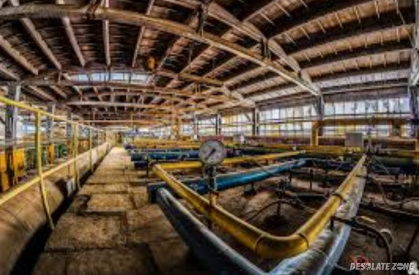 Opuszczona fabryka cegieł