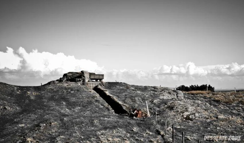 Bunkry w falnes, falnes, norwegia