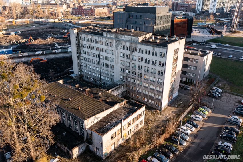 Opuszczony szpital stoczniowy, gdańsk