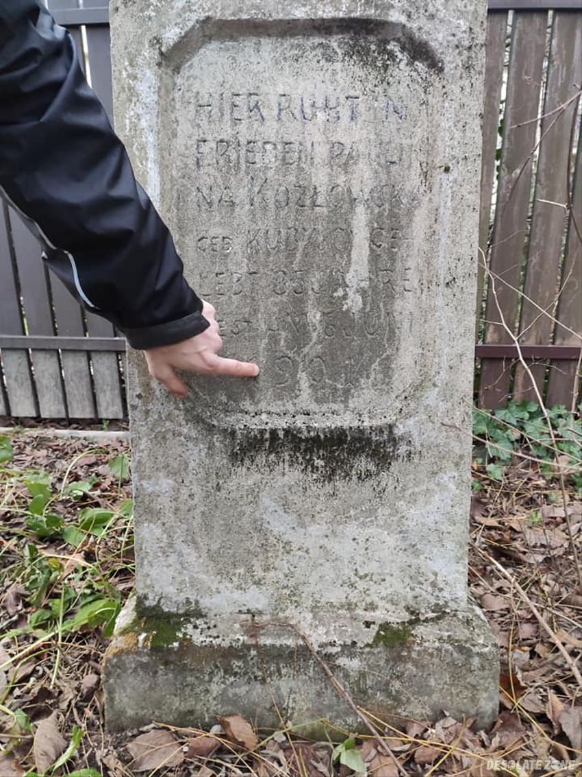 Pozostałości cmentarza ewangelickiego