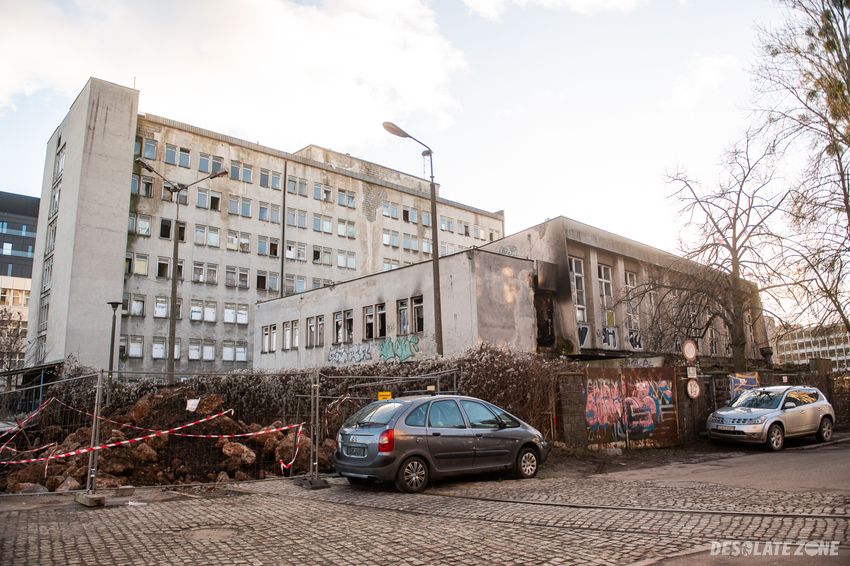 Opuszczony szpital stoczniowy, gdańsk