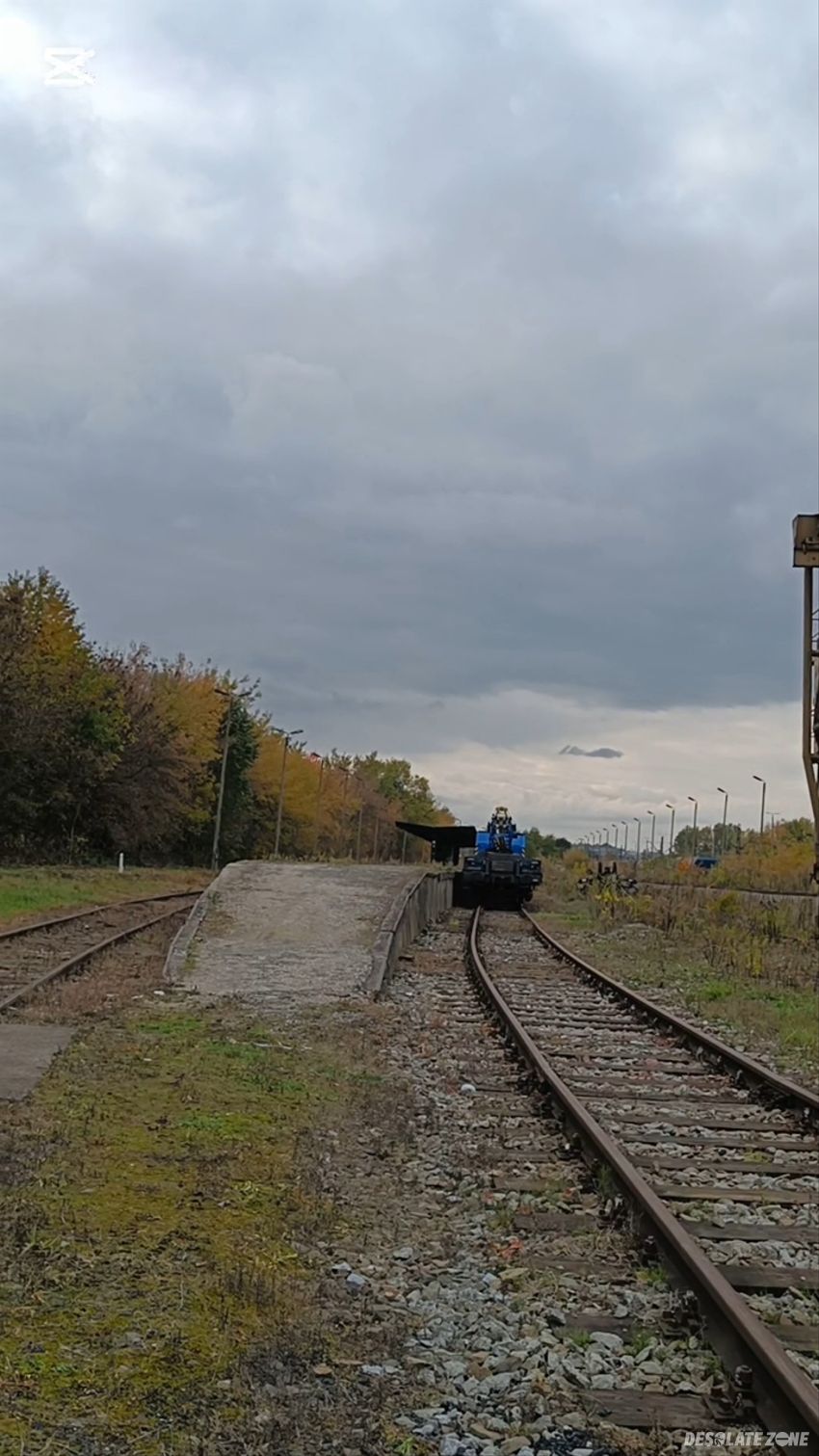 Opuszczona stacja kolejowa