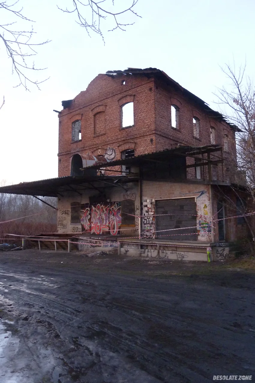 Opuszczon mlyn zbozowy szynkielew, pabianice