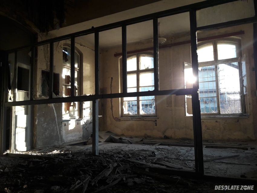 Opuszczona stacja kolejowa