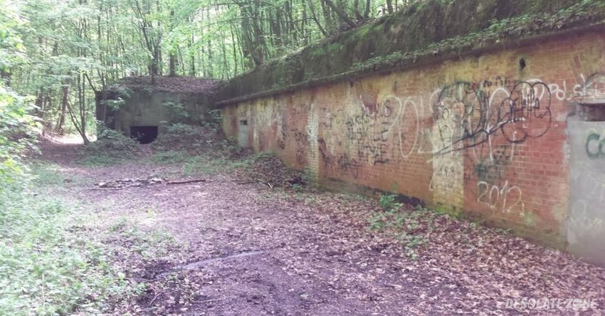 Opuszczony fort i w1 twierdzy malbork