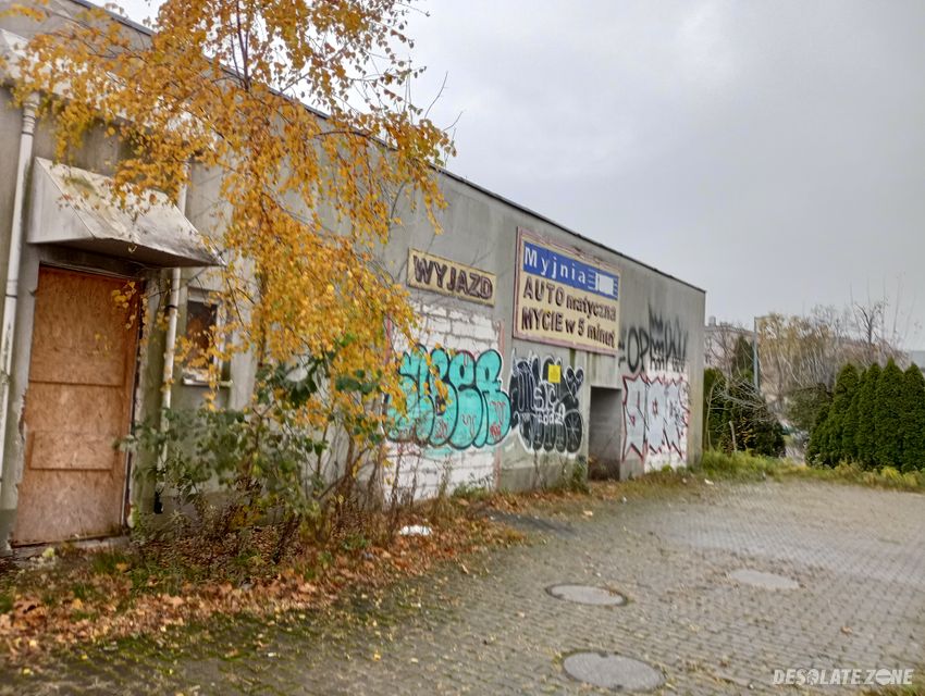 Opuszczona automyjnia, Łódź