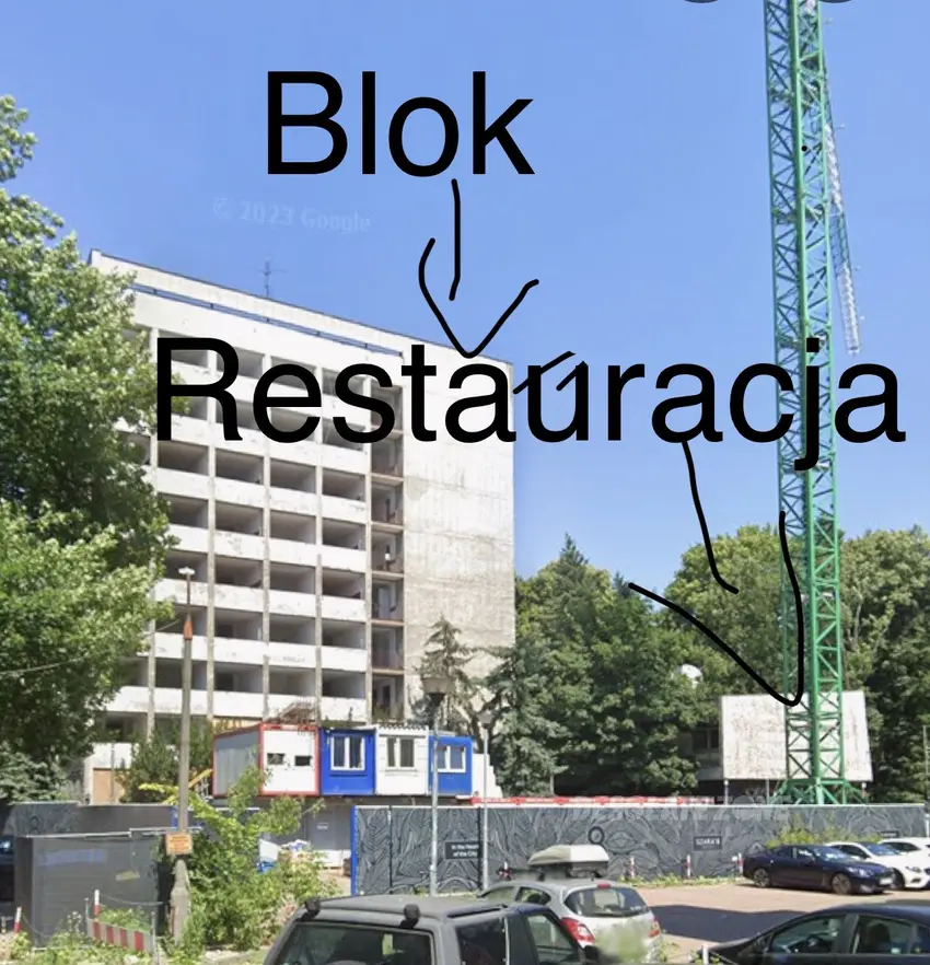 Blok i restauracja - zdjęcie 1/2