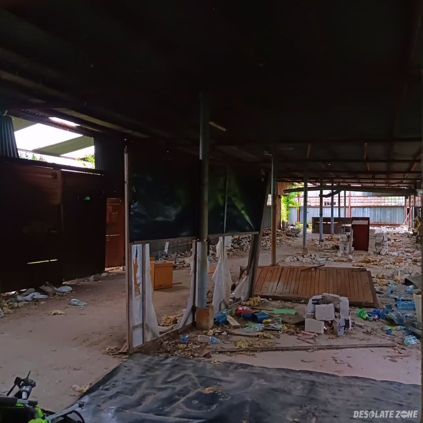 Fabryka wyrobów betonowych.