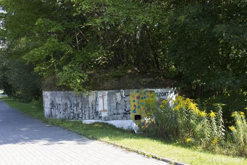 Opuszczony zawór wody