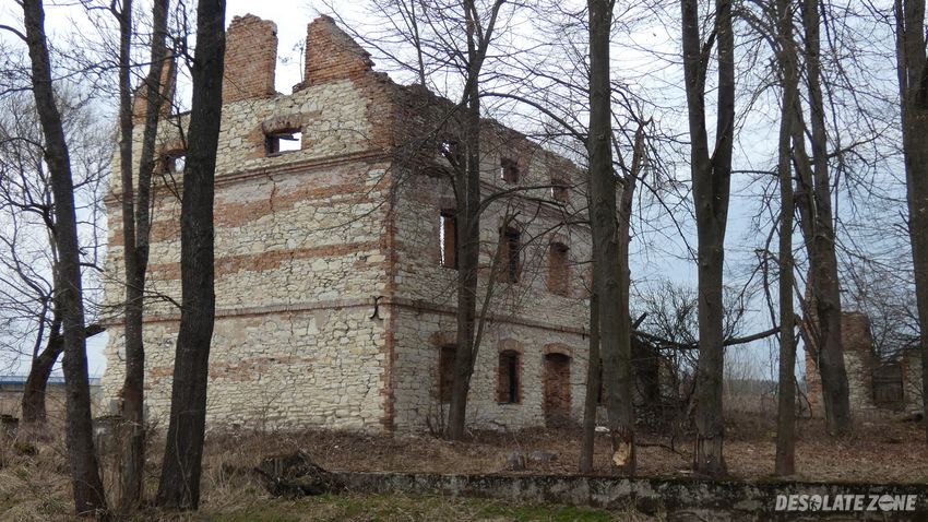 Ruiny młynu, przyłęk