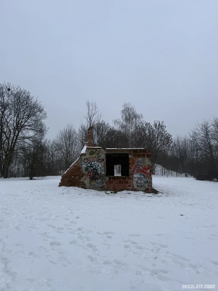 Ruiny magazynu prochu