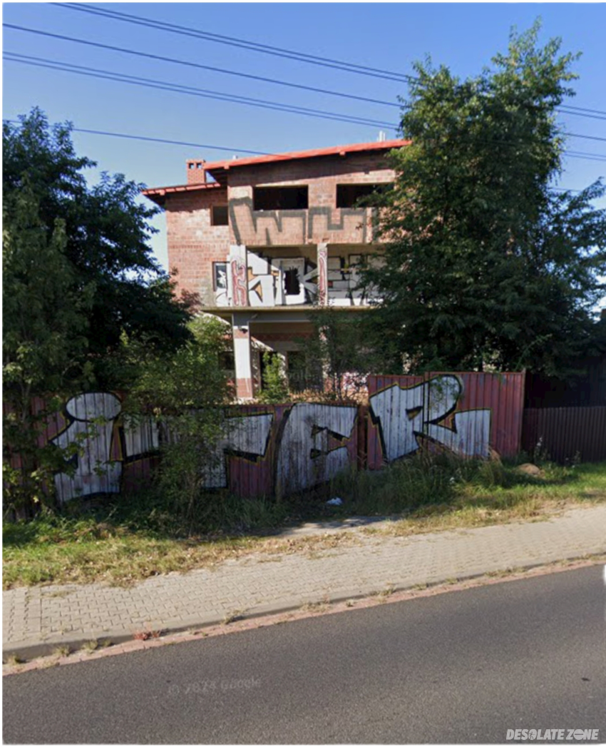 Opuszczoną masarnia w blachowni