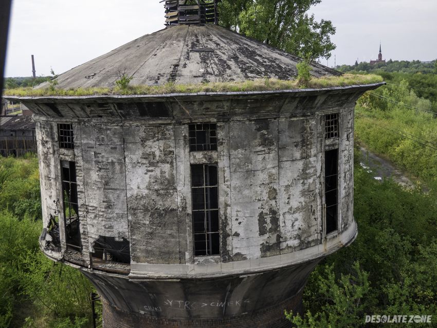 Wieża ciśnień i parowozownia, opole, groszowice