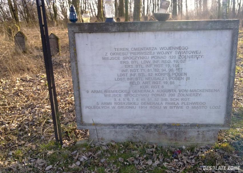 Cmentarz wojenny z i wojny Światowej, bechcice