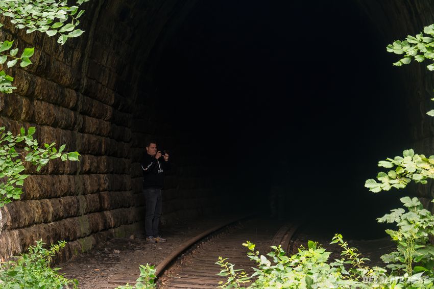 Tunel kolejowy pilchowice zapora