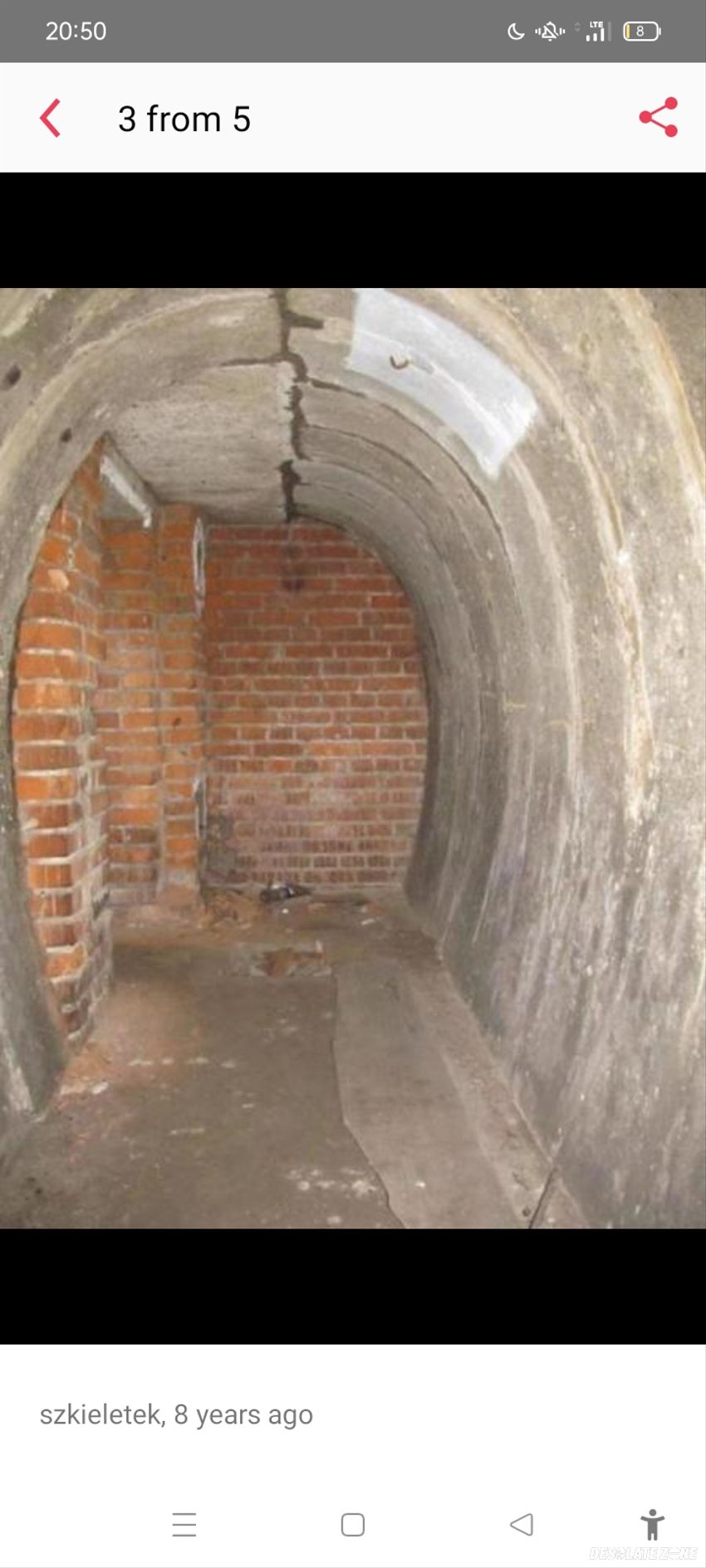 Opuszczony schron nr 8