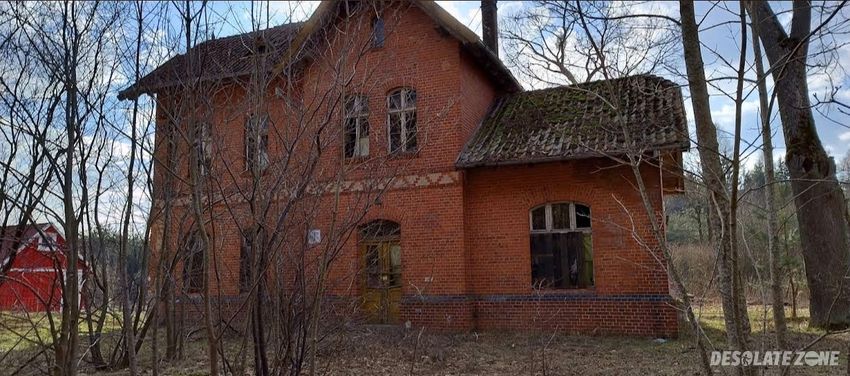 Opuszczona stacja kolejowa