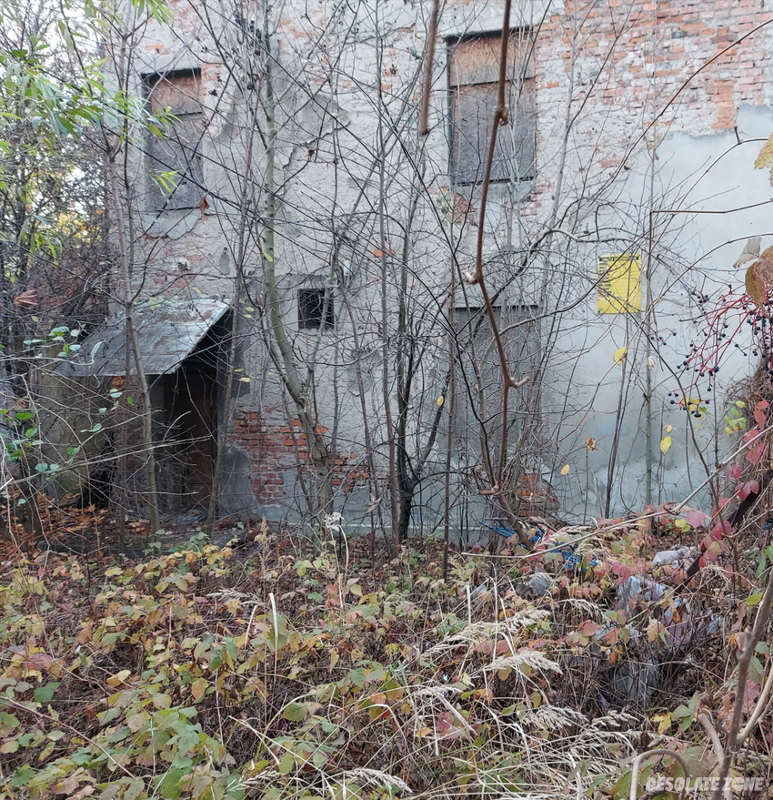 Opuszczona kamienica ze sklepem