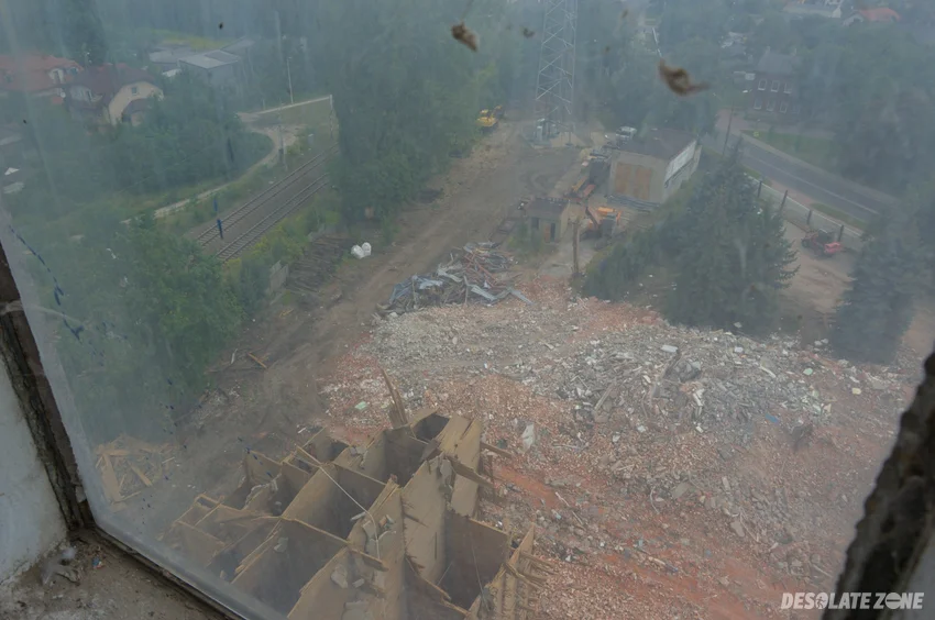 Opuszczone spichlerze zbożowe