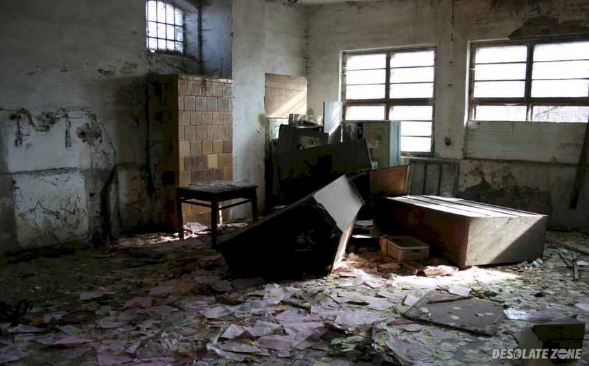 Opuszczony młyn, stalowa wola