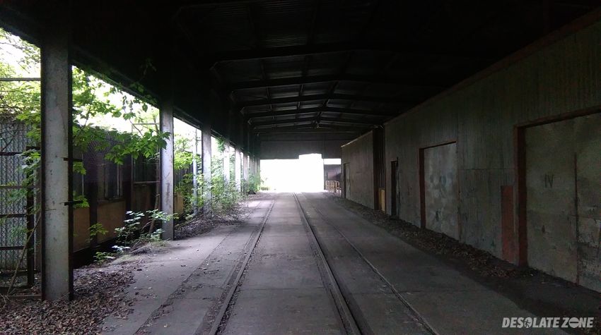 Opuszczony budynek kolejowy