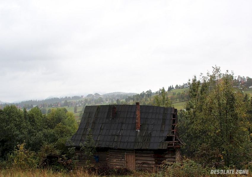 Opuszczony dom, bukowina tatrzańska