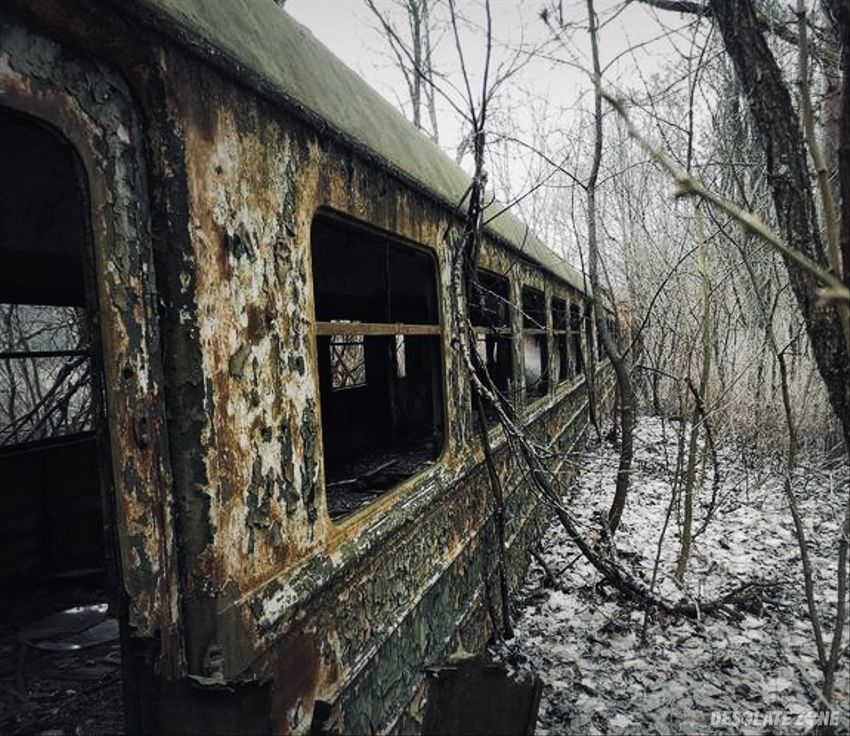 Opuszczona stacja p k p