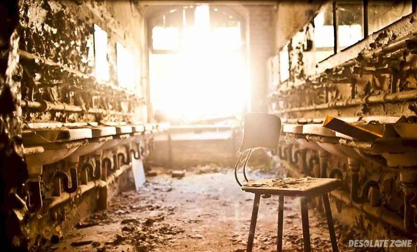 Opuszczona drukarnia prasy , gorlitz