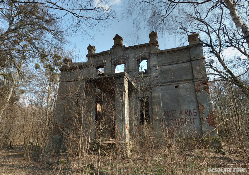 Ruiny dworu p. kleczkowskiej w wiączyniu dolnym