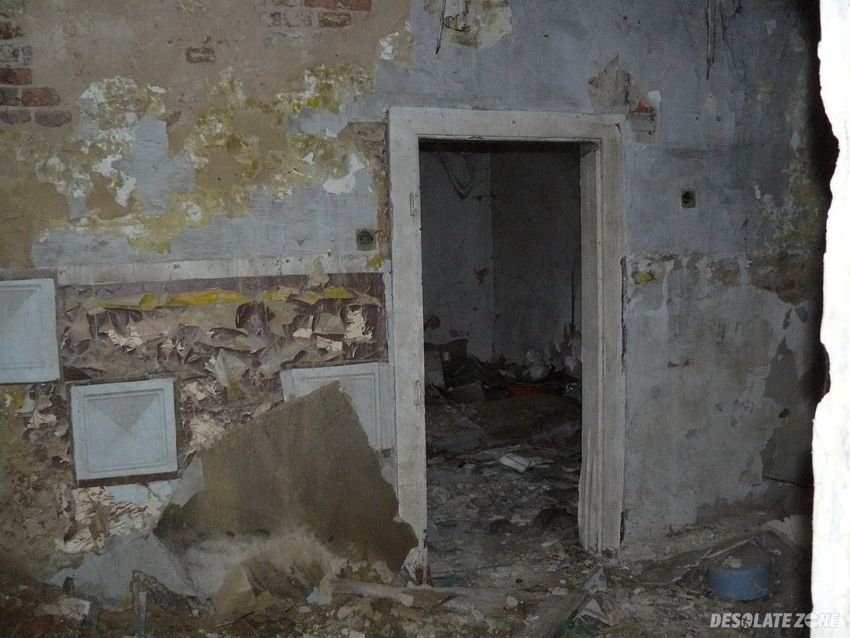 Opuszczona kamienica, wojkowice