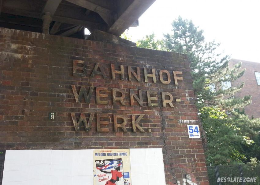 Opuszczona trasa kolejki naziemnej ( s bahn), berlin