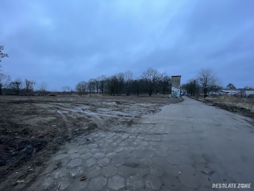 Ruiny fabryki - gumieńce, szczecin