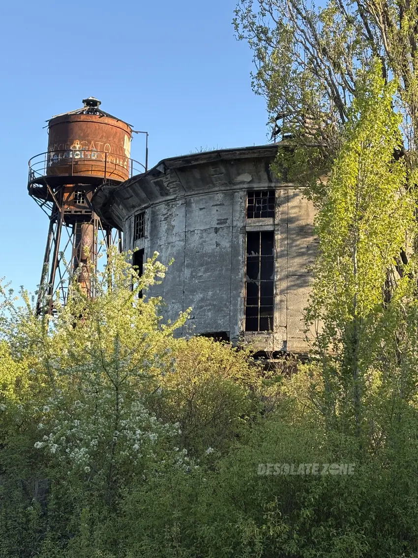 Wieża ciśnień i parowozownia, opole, groszowice - photo 1/25