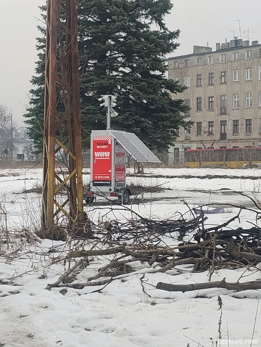 Opuszczona zajezdnia tramwajowa