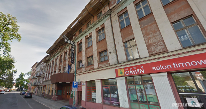Opuszczone kino ognisko, legnica