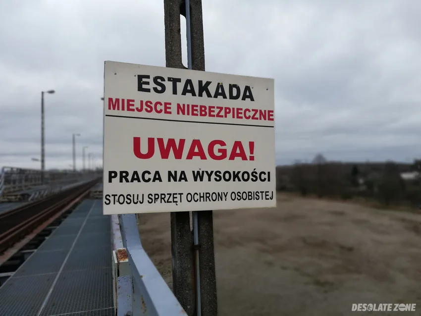 Opuszczony most kolejowy