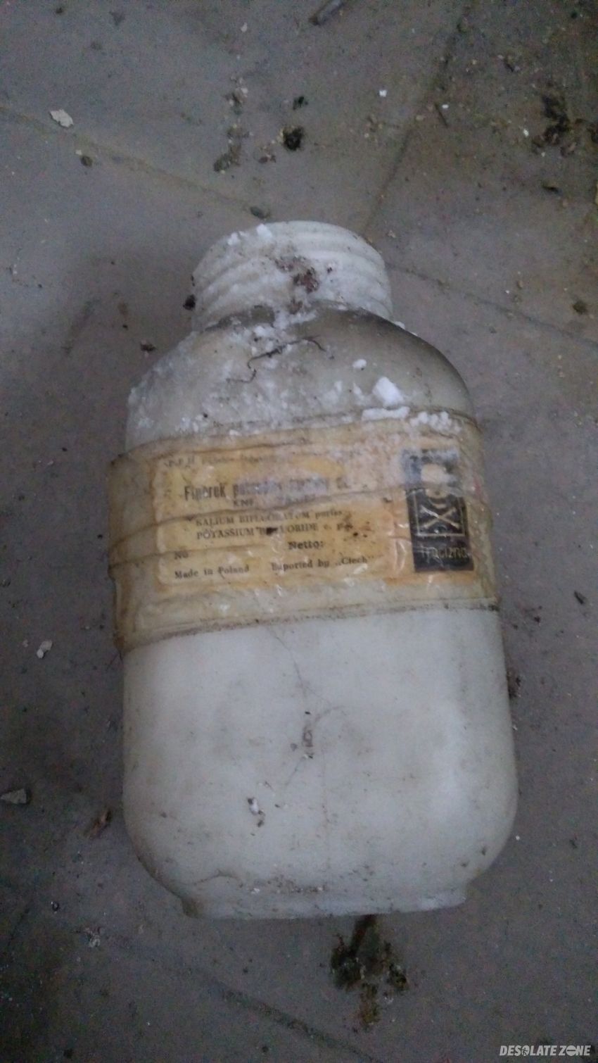 Opuszczona pralnia chemiczna mewa