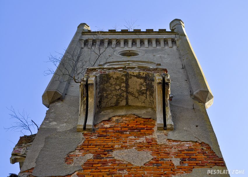Stary palac, pudłowiec k/ dzierzgonia