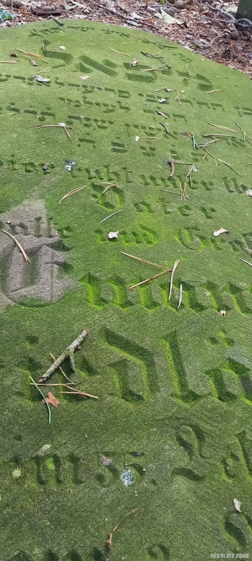 Opuszczony cmentarz Żydowski , niezdrowice