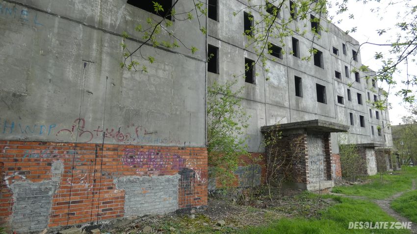 Opuszczone bloki mieszkalne, gliwice