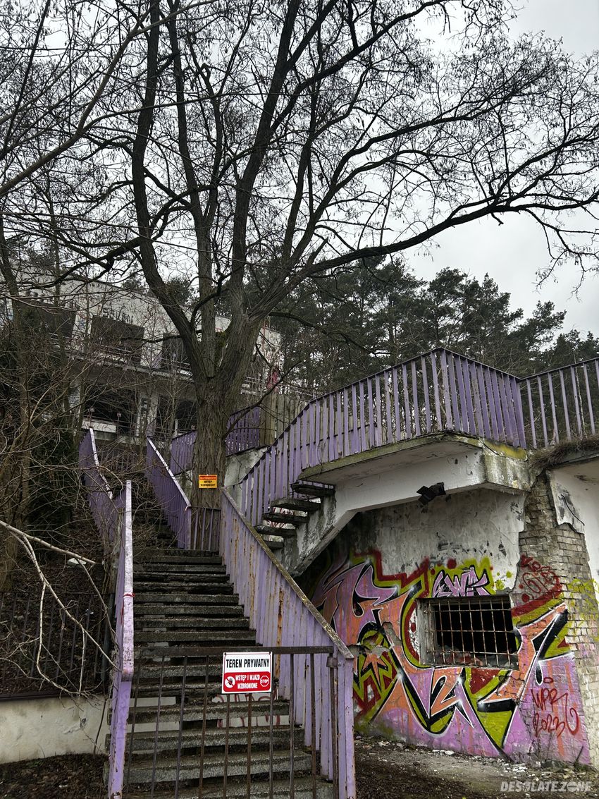 Opuszczony hotel serock